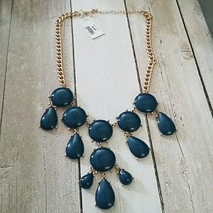 Blue Statement piece Necklace
